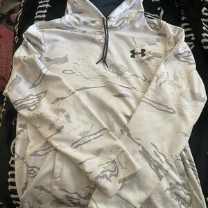 Under Armour Gray and White Jacket